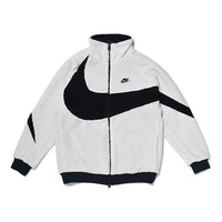 جاكيت Nike Big Swoosh Reversible Boa (مقاسات آسيوية) "أبيض" BQ6546-114
