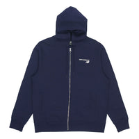 New Balance Logo Sports Zipper Navy Blue MJ03907-PGM