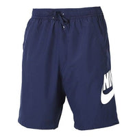 شورت تدريب رياضي Nike Ce قصير منسوج هجين بشعار كبير أزرق داكن CJ4441-410