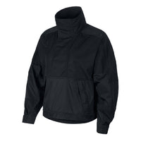 جاكيت Nike ACG بياقة واقفة وسحاب نصفي أسود BQ7206-010