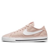 (WMNS) حذاء تزلج من القماش من Nike Court Legacy باللونين الوردي والأبيض CZ0294-602