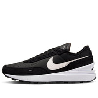حذاء Nike Waffle One Leather "أسود وأبيض" DX9428-001