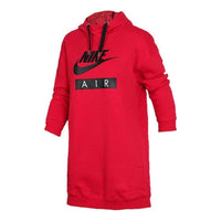 (WMNS) فستان Nike Air بغطاء رأس "أحمر وأسود" AH0236-657