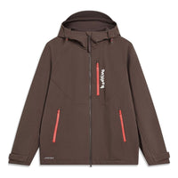 Li-Ning BadFive Graphic Hooded Windbreaker 'Brown' AFDT671-2
