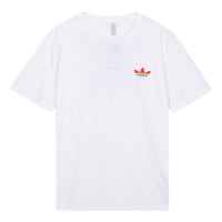 adidas originals Athleisure Casual Sports Short Sleeve White GP4306