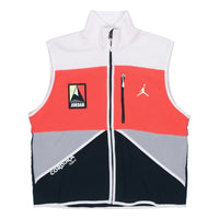 سترات Air Jordan الشتوية متعددة الاستخدامات باللونين الأبيض والبرتقالي والأسود CW5985-100