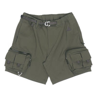 Men's Nike ACG Logo Lacing Waterproof Multiple Pockets Shorts Military Green DH8348-355