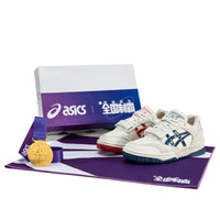 حذاء ASICS Gel-Spotlyte Low V2 "أبيض وأزرق وأحمر" 1203A431-100