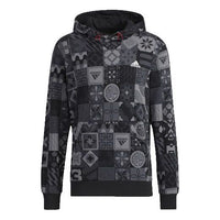 حذاء رياضي رجالي adidas Cny Aop Hood Pattern Full Print باللون الأسود HC0271