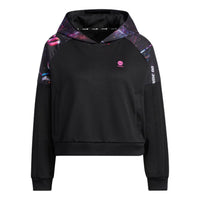 (WMNS) adidas Neo Basketball Hoodies 'Black' IA6807