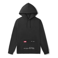 أكمام رياضية فضفاضة بشعار الأبجدية من Vans، تصميم زوجين، أسود، VN0A3ZPNBLK