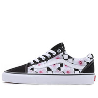 حذاء Vans Hibiscus Check Old Skool 'Black' VN0007NTBM8