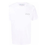 Off-White Caravaggio Paint Slim Tee 'White Black' OMAA027C99JER0050110