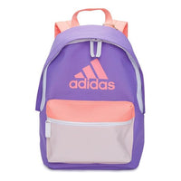 (GS) حقيبة ظهر adidas Kids IF BP CL BLOCK للأولاد والبنات باللون الأرجواني HE2644