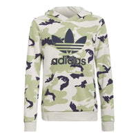 (GS) adidas Camo Hoodie 'Green Black White' HF7449
