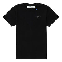 تي شيرت 3M Arrows Slim من Off-White Backbone باللون الأسود OMAA027E191850011091