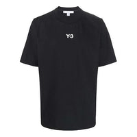 تيشيرت adidas Y-3 CH1 بأكمام قصيرة وشعار من الأمام في المنتصف "أسود" HG6091