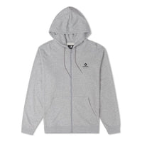 جاكيت Converse Go-To Chuck Patch Classic Fit Full Zip Jacket - رمادي - 10023871-A02