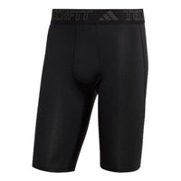 شورت رياضي ضيق بشعار adidas Sports Gym بلون سادة أسود HJ9921