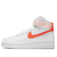 (WMNS) حذاء Nike Air Force 1 High "White Orange Pearl" 334031-118