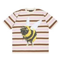 Drew House Bizzy T-shirt 'Brown Stripe' DR-SS22-897