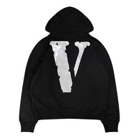 هودي بشعار VLONE Staple 3M V باللونين الأسود والأبيض VLHD20002