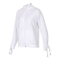 (WMNS) PUMA Cuff Stand Collar Casual Jacket White 850234-02