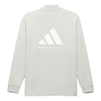 adidas Basketball Long Sleeve Tee 'Beige' IJ5555