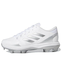 (WMNS) adidas Purehustle 2 Tpu Cleats 'Cloud White Silver Metallic Silver Metallic' H02347