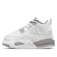 (TD) حذاء Air Jordan 4 Retro 'White Oreo' BQ7670-100