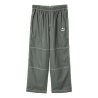 PUMA Swxp D Woven Pants with logo 'Olive Green' 626860-80