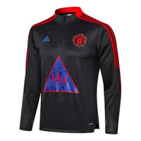 adidas x Crossover Mufc Hu Tr Top Manchester United Soccer/Football Sports Gray GK7722