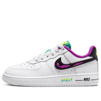 (PS) Nike Force 1 LV8 'Just Do It! - White Vivid Purple' DX3942-100