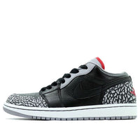 حذاء Air Jordan 1 Phat Low "Black Cement" 350571-061