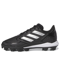 (GS) adidas PureHustle 3 MD 'Black Silver Metallic' IG7142
