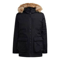 adidas Utilitas Hooded Parka Jacket 'Black' GT1699
