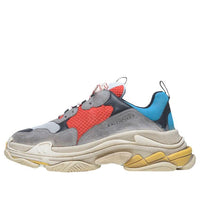 حذاء رياضي Balenciaga Triple S "رمادي أزرق أحمر" 512175W09O24365