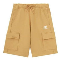 New Balance Logo Cargo Shorts Asia Sizing 'Khaki' AMS32367-BYC