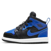 (TD) حذاء Air Jordan 1 Mid 'Hyper Royal' 640735-077