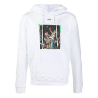 Off-White Arrows Printing Hooded Pullover Men White OMBB034F20FLE0110155