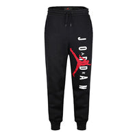 بنطال رياضي من Air Jordan باللون الأسود والأحمر CD5873-010