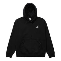 Nike ACG Casual Embroidered Logo hooded Pullover Long Sleeves Black CW4490-013