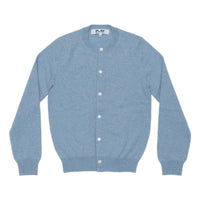 (WMNS) COMME des GARCONS PLAY V-Neck Pullover Sleeve Heart 'Blue' AZ-N091-051-2