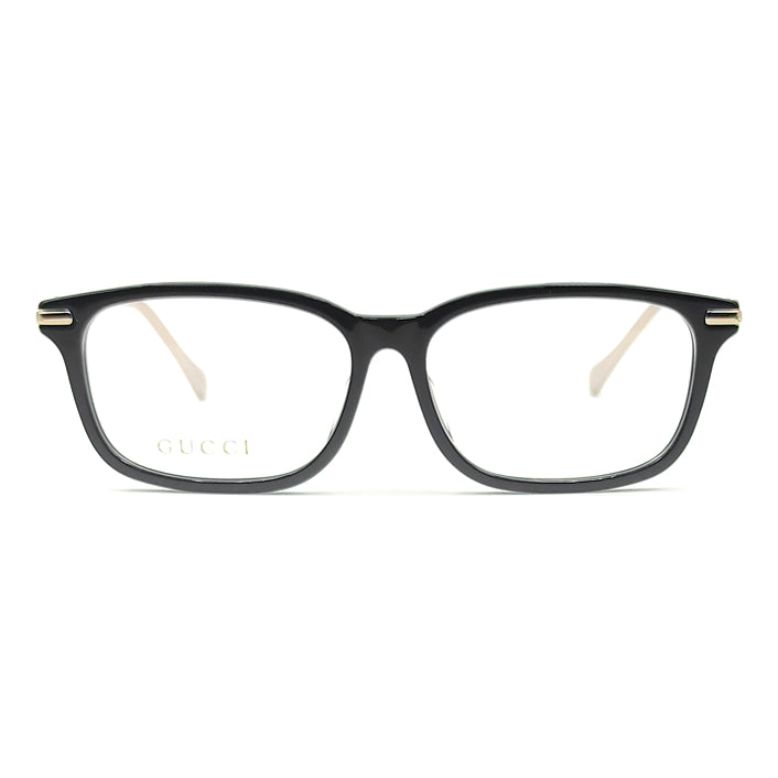إطار نظارة Gucci Retro Horsebit Classic 1955 Series بإطار مربع Ultra Light Gold Optical Frame GG0886OA-001