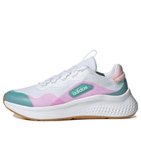 (WMNS) حذاء adidas Primrose Sleek 'White Pink Mist' FZ1937