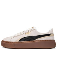 (WMNS) حذاء تزلج PUMA ذو منصة "كريمي أسود بني" 395225-03