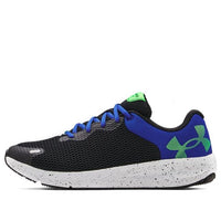 Under Armour Charged Pursuit 2 'Big Logo Speckle - Black Blue Green' 3025249-001
