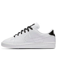 (GS) Nike Tennis Classic PRM 'White Black' 834123-101
