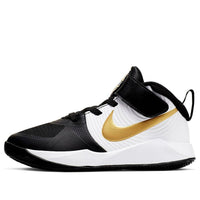 (PS) Nike Team Hustle D9 'أسود معدني ذهبي' AQ4225-004