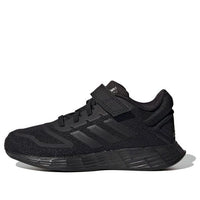 (GS) حذاء adidas Duramo 10 Elastic Lace 'Triple Black' GZ0637